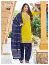 Queen By Banwery Vertican Embroidery Readymade Patiyala Dress 